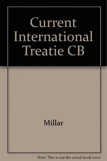 Cover of Current International Treatie CB