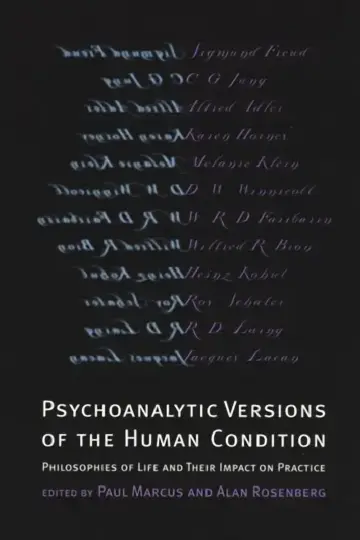 Cover of Psychoanalytic Versions of the Human Condition