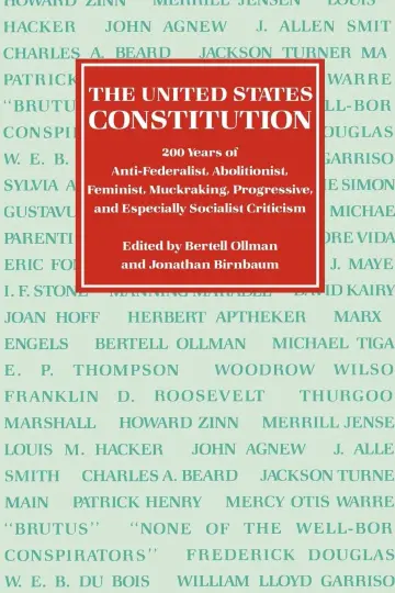 Cover of United States Constitution