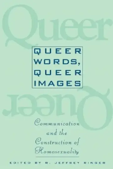 Cover of Queer Words, Queer Images