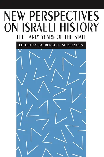 Cover of New Perspectives on Israeli History
