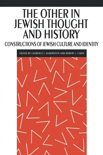 Cover of The Other in Jewish Thought and History