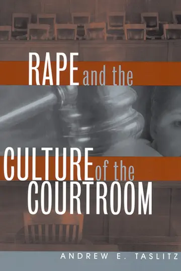 Cover of Rape and the Culture of the Courtroom