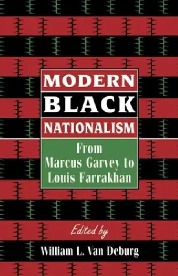 Cover of Modern Black Nationalism