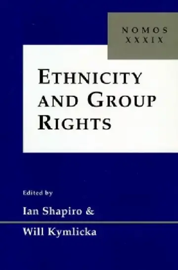 Cover of Ethnicity and Group Rights