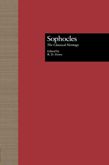 Cover of Sophocles