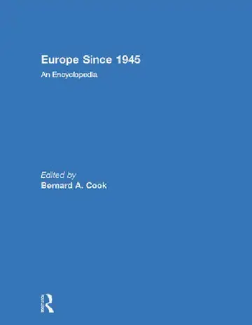 Cover of Europe Since 1945