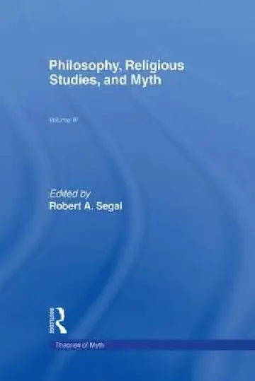 Cover of Philosophy, Religious Studies, and Myth