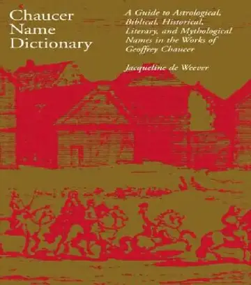 Cover of Chaucer Name Dictionary