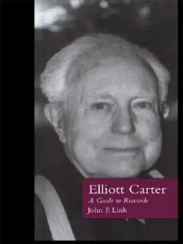 Cover of Elliott Carter
