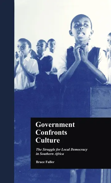 Cover of Government Confronts Culture