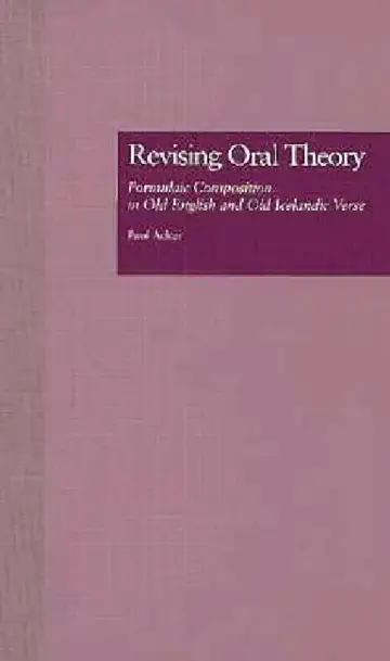 Cover of Revising Oral Theory