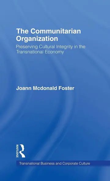 Cover of The Communitarian Organization