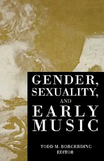 Cover of Gender, Sexuality, and Early Music