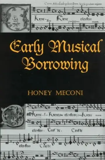 Cover of Early Musical Borrowing