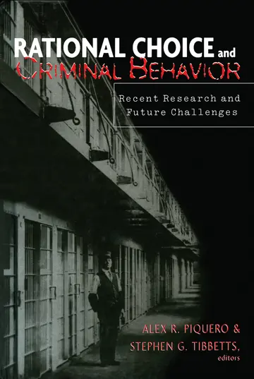 Cover of Rational Choice and Criminal Behavior
