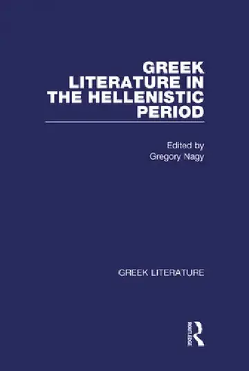 Cover of Greek Literature in the Hellenistic Period