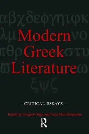 Cover of Modern Greek Literature