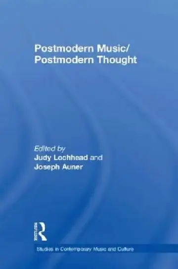 Cover of Postmodern Music/Postmodern Thought