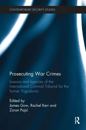 Cover of Prosecuting War Crimes