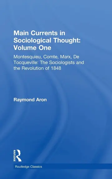 Cover of Main Currents in Sociological Thought