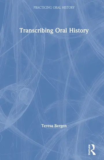 Cover of Transcribing Oral History