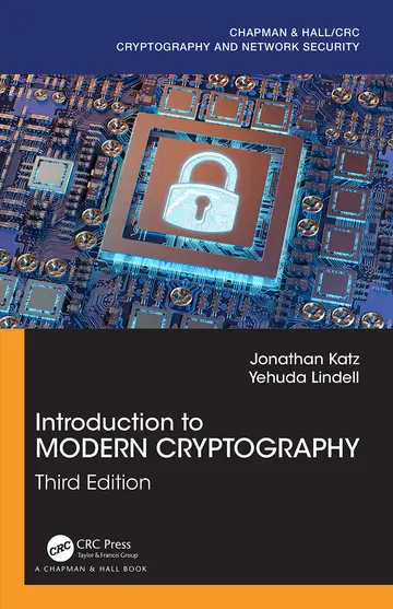 Cover of Introduction to Modern Cryptography, 3Rd Edition