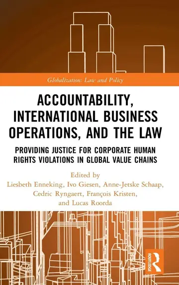 Cover of Accountability, International Business Operations and the Law