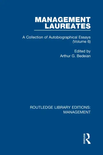Cover of Management Laureates