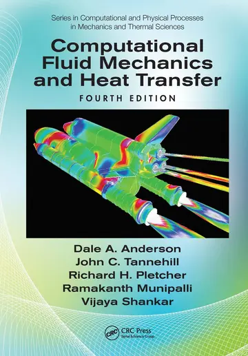 Cover of Computational Fluid Mechanics and Heat Transfer 4Ed