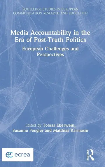Cover of Media Accountability in the Era of Post-Truth Politics
