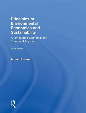 Cover of Principles of Environmental Economics and Sustainability