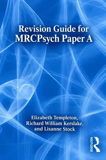 Cover of Revision Guide for MRCPsych Paper A