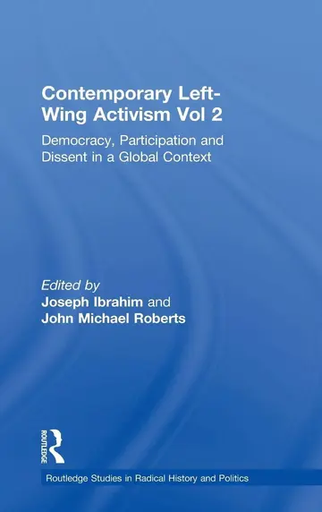 Cover of Contemporary Left Wing Activism