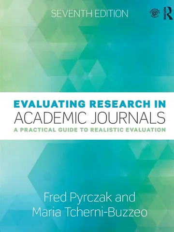 Cover of Evaluating Research in Academic Journals