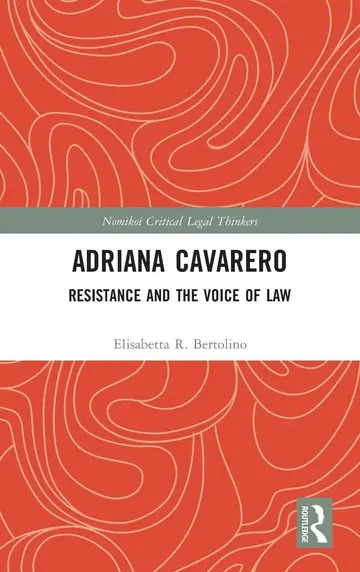 Cover of Adriana Cavarero