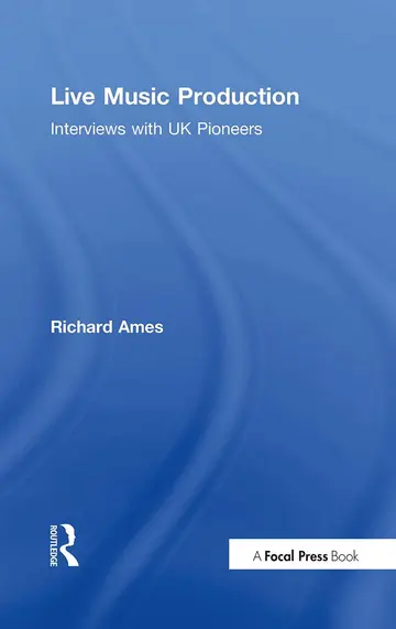Cover of Live Music Production