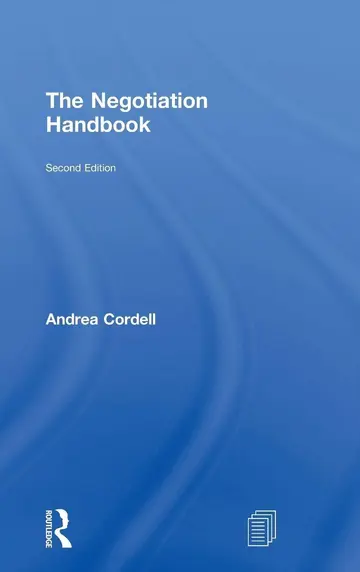 Cover of The Negotiation Handbook
