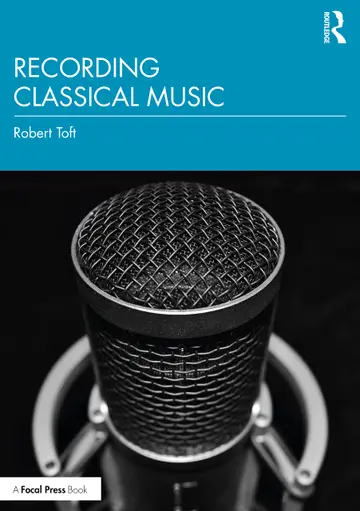 Cover of Recording Classical Music