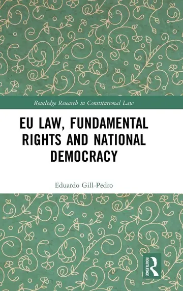Cover of EU Law, Fundamental Rights and National Democracy