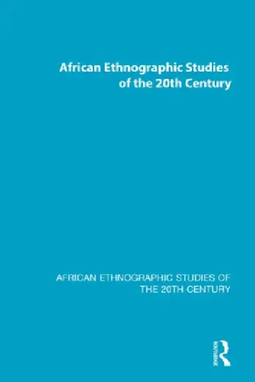 Cover of African Ethnographic Studies of the 20th Century