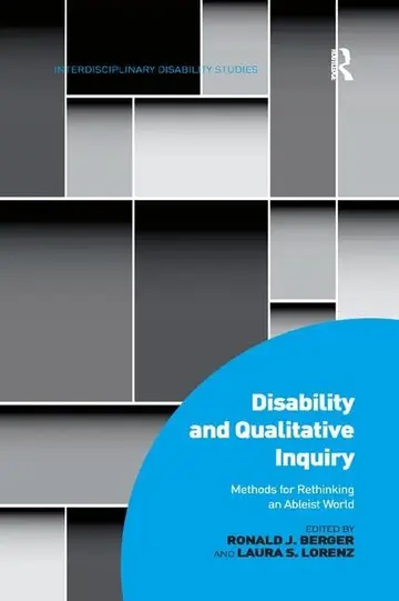 Cover of Disability and Qualitative Inquiry