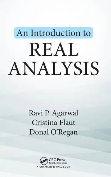 Cover of An Introduction to Real Analysis
