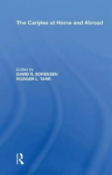 Cover of The Carlyles at Home and Abroad
