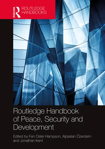 Cover of Routledge Handbook of Peace, Security and Development