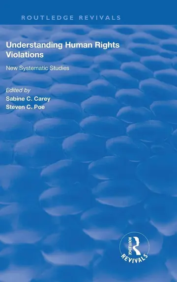 Cover of Understanding Human Rights Violations
