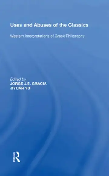 Cover of Uses And Abuses Of The Classics