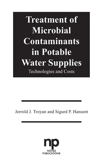 Cover of Treatment of Microbial Contaminants in Potable Water Supplies
