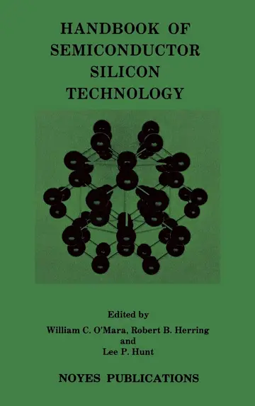 Cover of Handbook of Semiconductor Silicon Technology