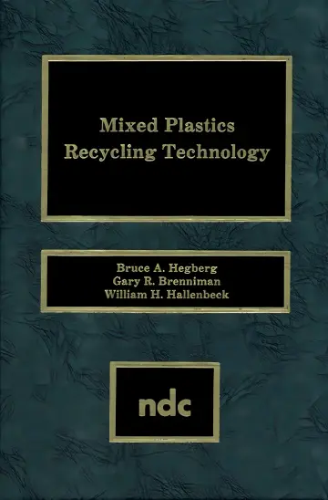 Cover of Mixed Plastics Recycling Technology
